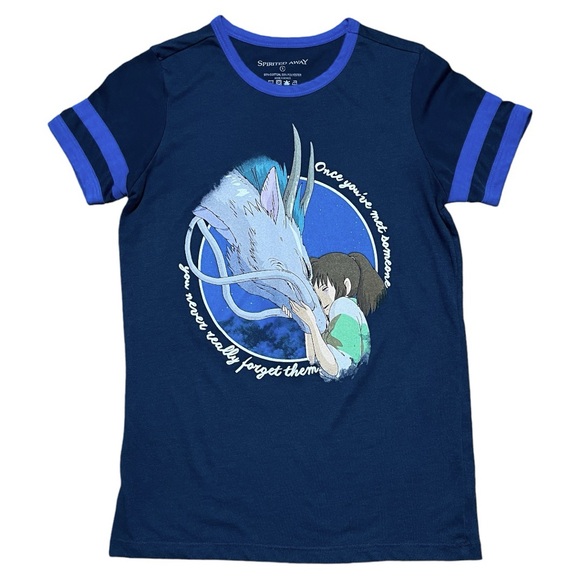 Studio Ghibli 2001 Spirited Away T-Shirt Sz S - Picture 1 of 14